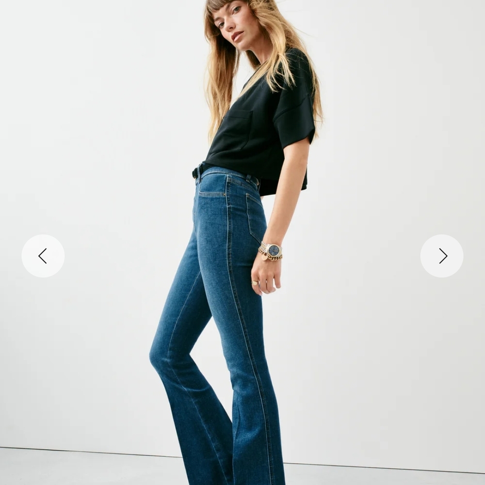 SPANX Blue Flare Women's Jeans
